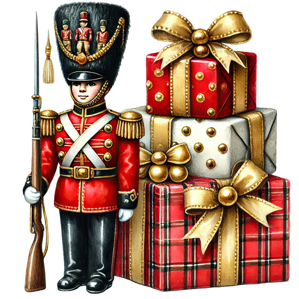 Christmas Toys Fabric Panel 41