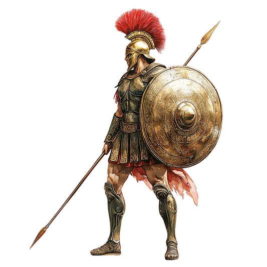 Ancient Greece Fabric Panel 7