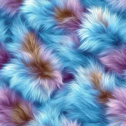 Pastel Plush Pattern 1 Minky Fabric