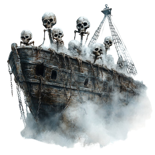 Haunted Ocean Fabric Panel 27