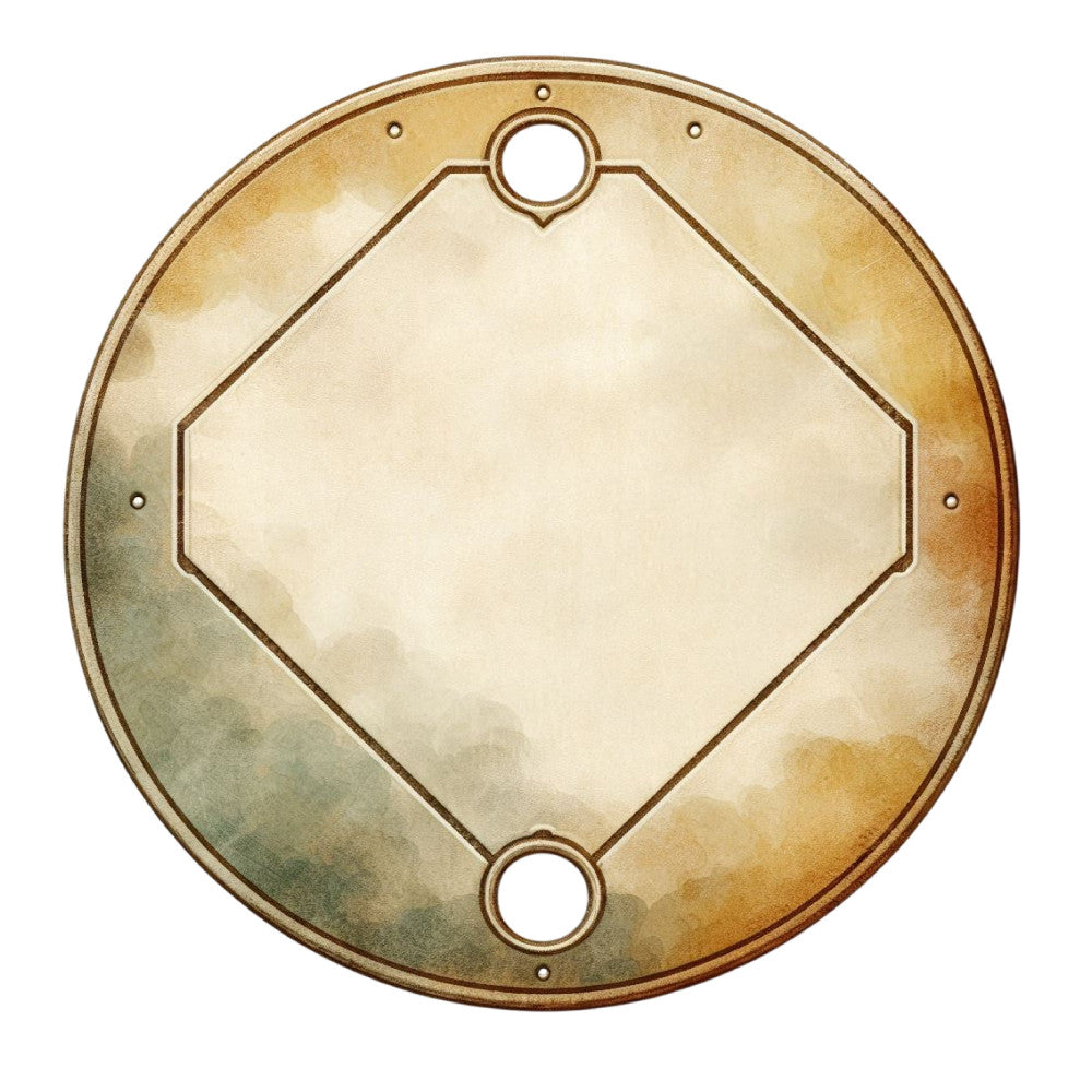 vintage steampunk, octagon shape, diamond shape, brass, copper, gold, tan, cream, beige, sage green, burnt orange, geometric, retro, industrial, vintage aesthetic, antique, metal frame, rivets, hanging panel, wall art, mixed metals, neutral tones, heritage, classic design, mechanical, Victorian, collectible, home decor