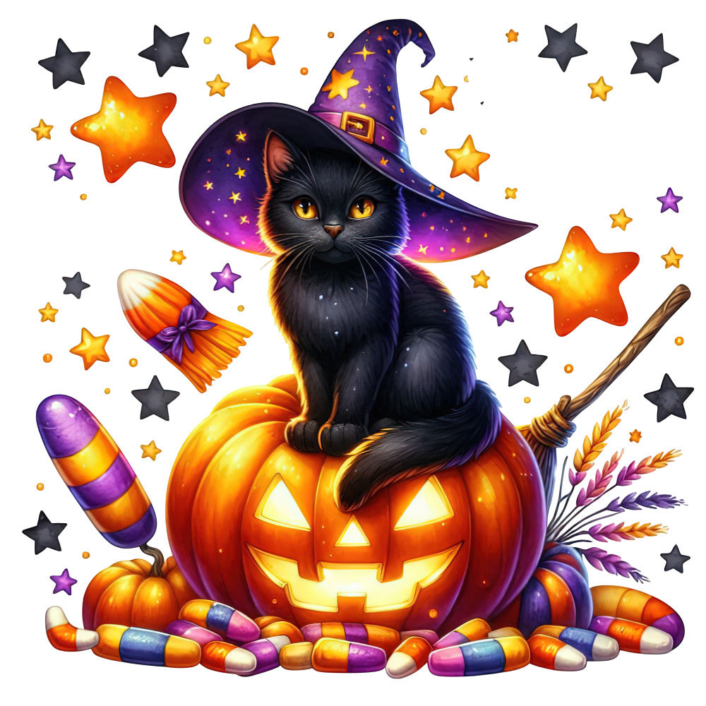 Halloween Wonder Animals Fabric Panel 22