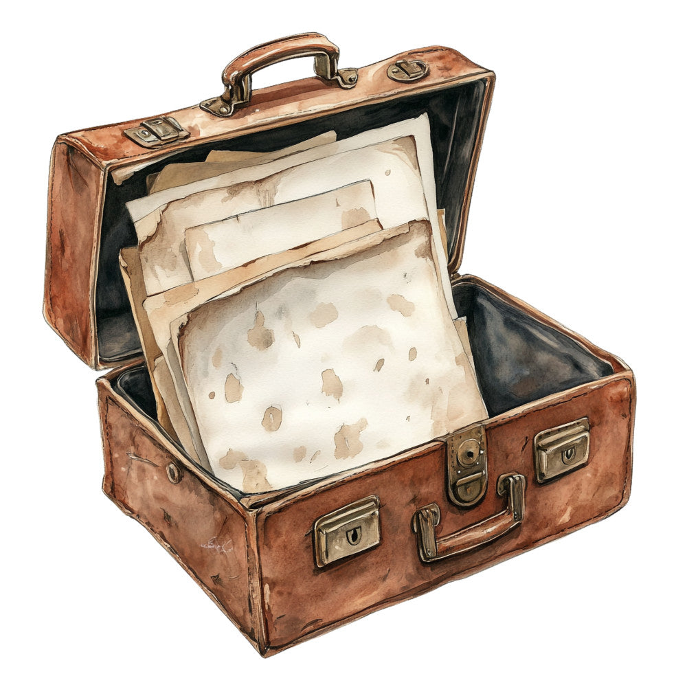 Murder Mystery Fabric Panel 13