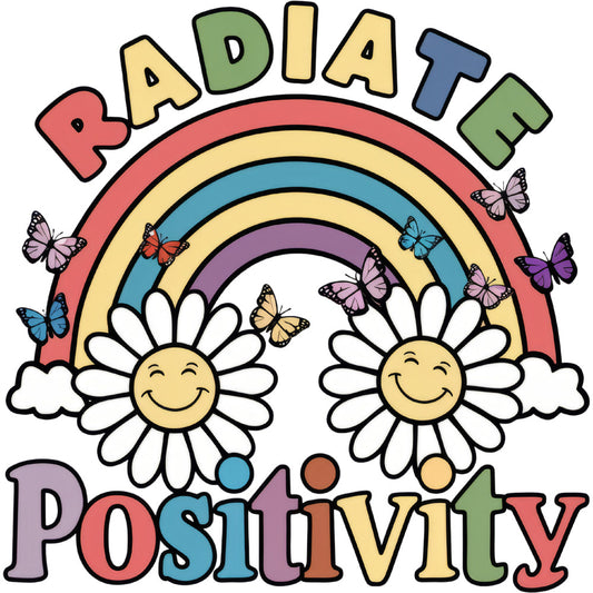 Positivity Quote Fabric Panel 17