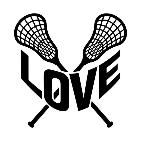 lacrosse, sports, black and white, monochrome, geometric, modern, athletic, crossed sticks, team sports, youth sports, girls sports, boys sports, casual, contemporary, minimalist, line art, school spirit, varsity, recreation, game day, equipment, graphic design, bold, high contrast, wall art, bedroom decor, sports fan, unisex, preppy, active lifestyle
