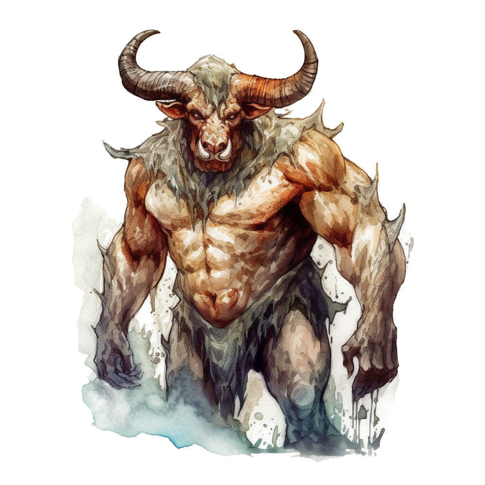 Mythological Creatures Fabric Panel 19