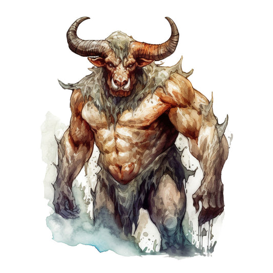 Mythological Creatures Fabric Panel 19