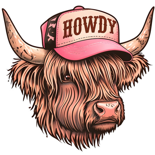 Coquette Cowgirl Fabric Panel 25