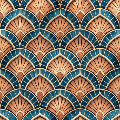 Gilded Gatsby Pattern 5 Minky Fabric