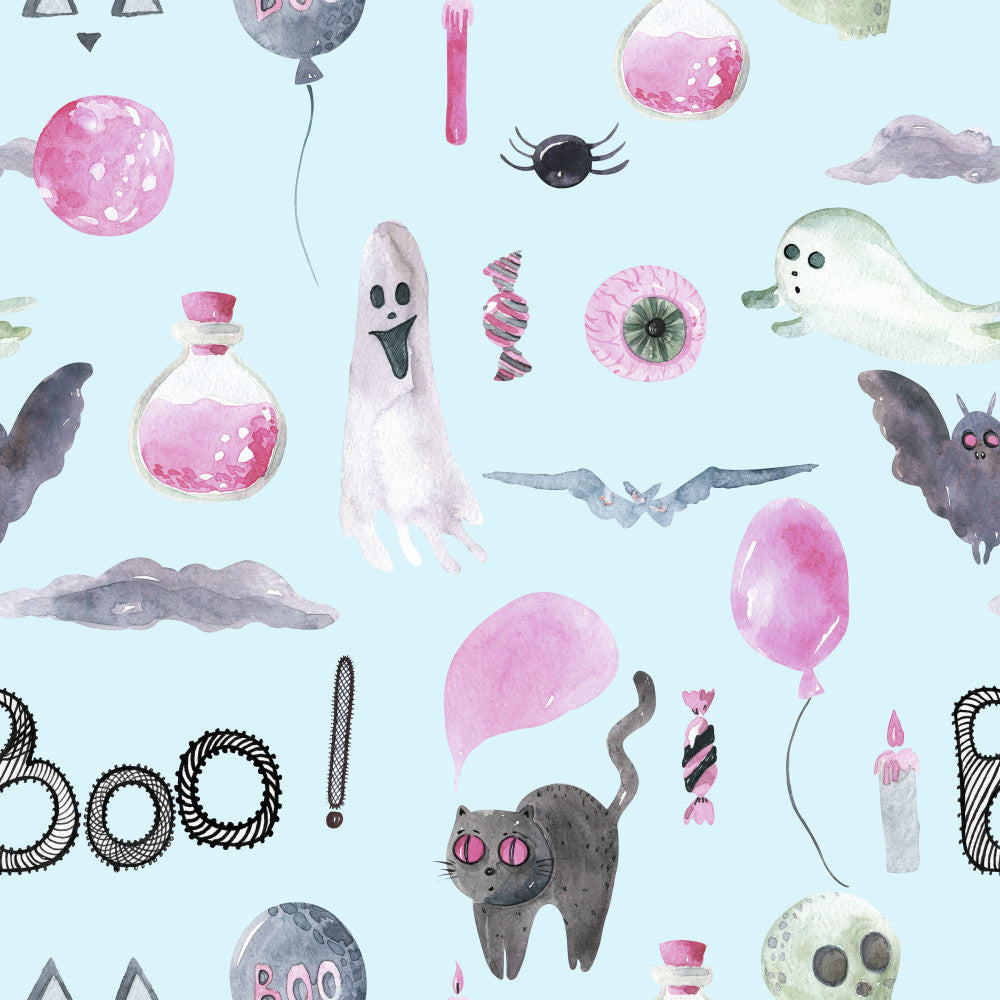 Moonlit Mischief Pattern 18 Minky Fabric