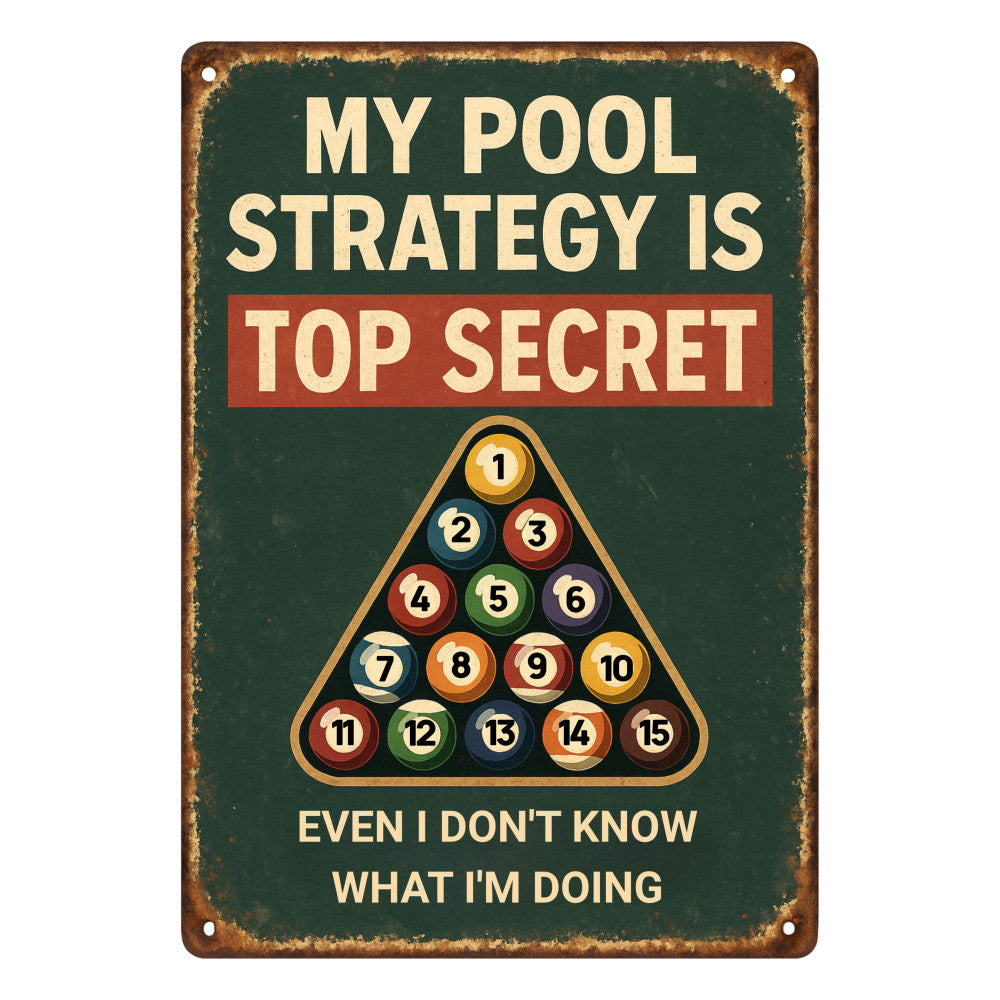 Billiards Signs Fabric Panel 6