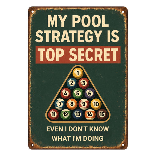 Billiards Signs Fabric Panel 6