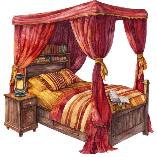 Wizard School Fabric Panel 1