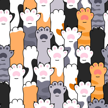 Toe Beans Pattern 1 Minky Fabric
