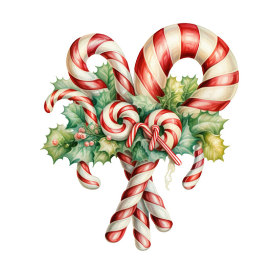 A Retro Christmas Fabric Panel 37