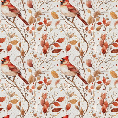 Plum Songbird Pattern 3 Minky Fabric