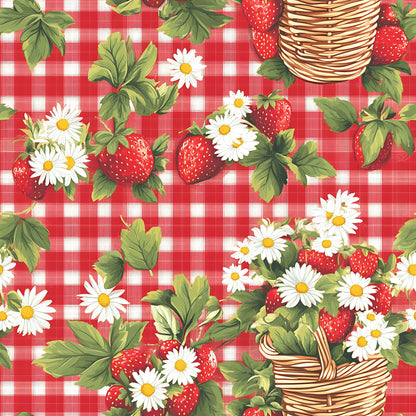 Berry Basket Charm Pattern 20 Minky Fabric