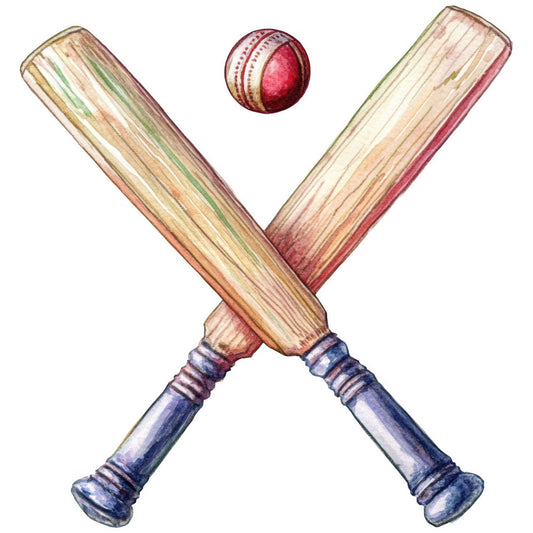 cricket bat, baseball bat, sports, burgundy red, navy blue, wooden bat, ball, cream, tan, beige, stripe pattern, vintage sports, retro, nostalgia, traditional, classic americana, boys room, sports theme, recreation, games, athletic, leisure, summer, playful, whimsical, americana, children's, boys quilt, sports illustration