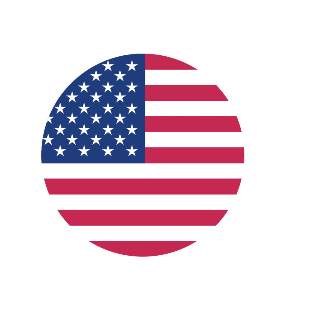 American Flag Icons Fabric Panel 38