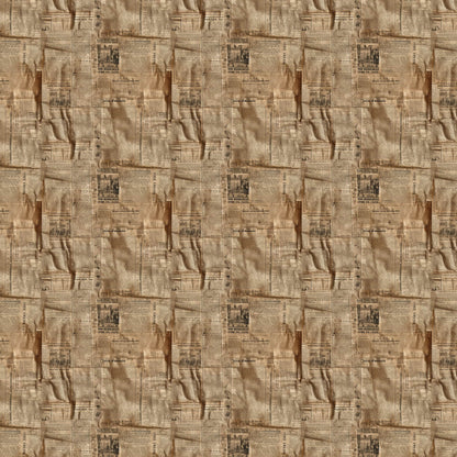 Old Newspapers Pattern 3 Quilting Cotton Fabric