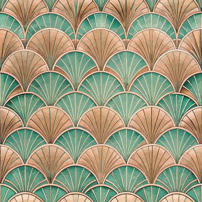 Art Deco Pattern 3 Quilting Cotton Fabric