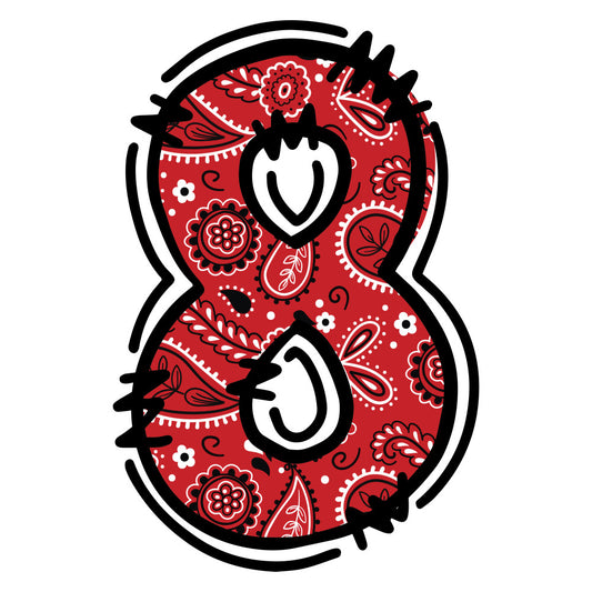 Cowboy Alphabet Fabric Panel 36