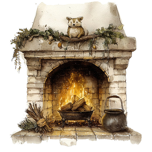 Wizard School Fabric Panel 13