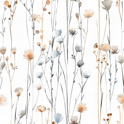 Whispering Stems Pattern 8 Minky Fabric