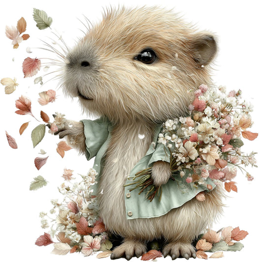 adorable animals, autumn, baby quilt, bohemian, botanical, bunny, children's fabric, cottage core, cream, dried flowers, dusty rose, fall foliage, farmhouse, floral, gentle, guinea pig, herbaceous, nature, neutral tones, pale pink, pastel, rodent, romantic, rustic, sage green, seasonal, soft colors, spring, sweet, tan