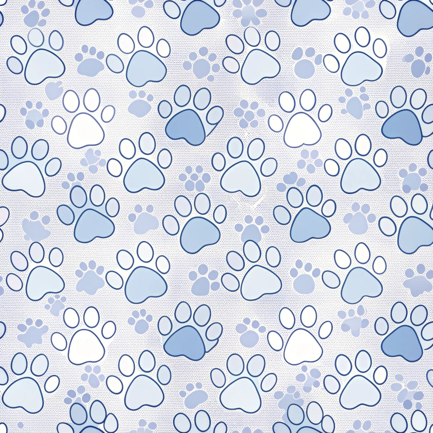 Dog Paws Pattern 2 Quilting Cotton Fabric