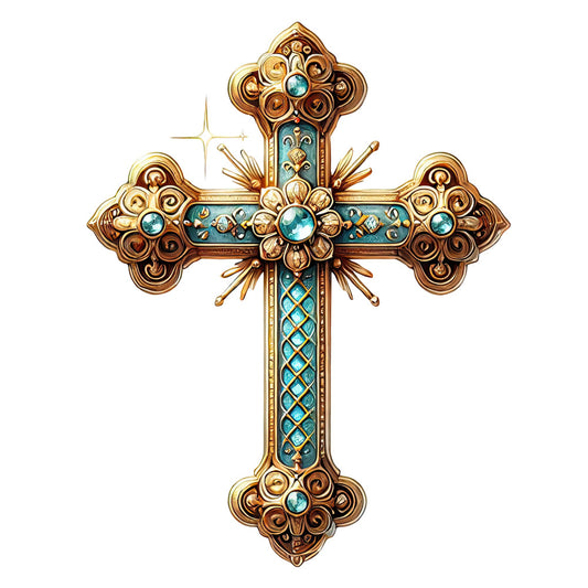 Catholic Symbols Fabric Panel 32