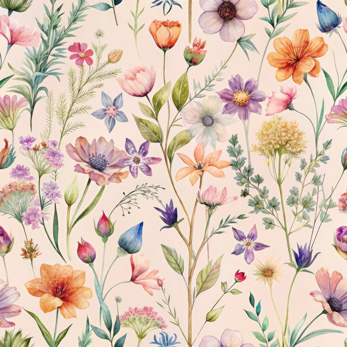 Petal Reverie Pattern 2 Minky Fabric