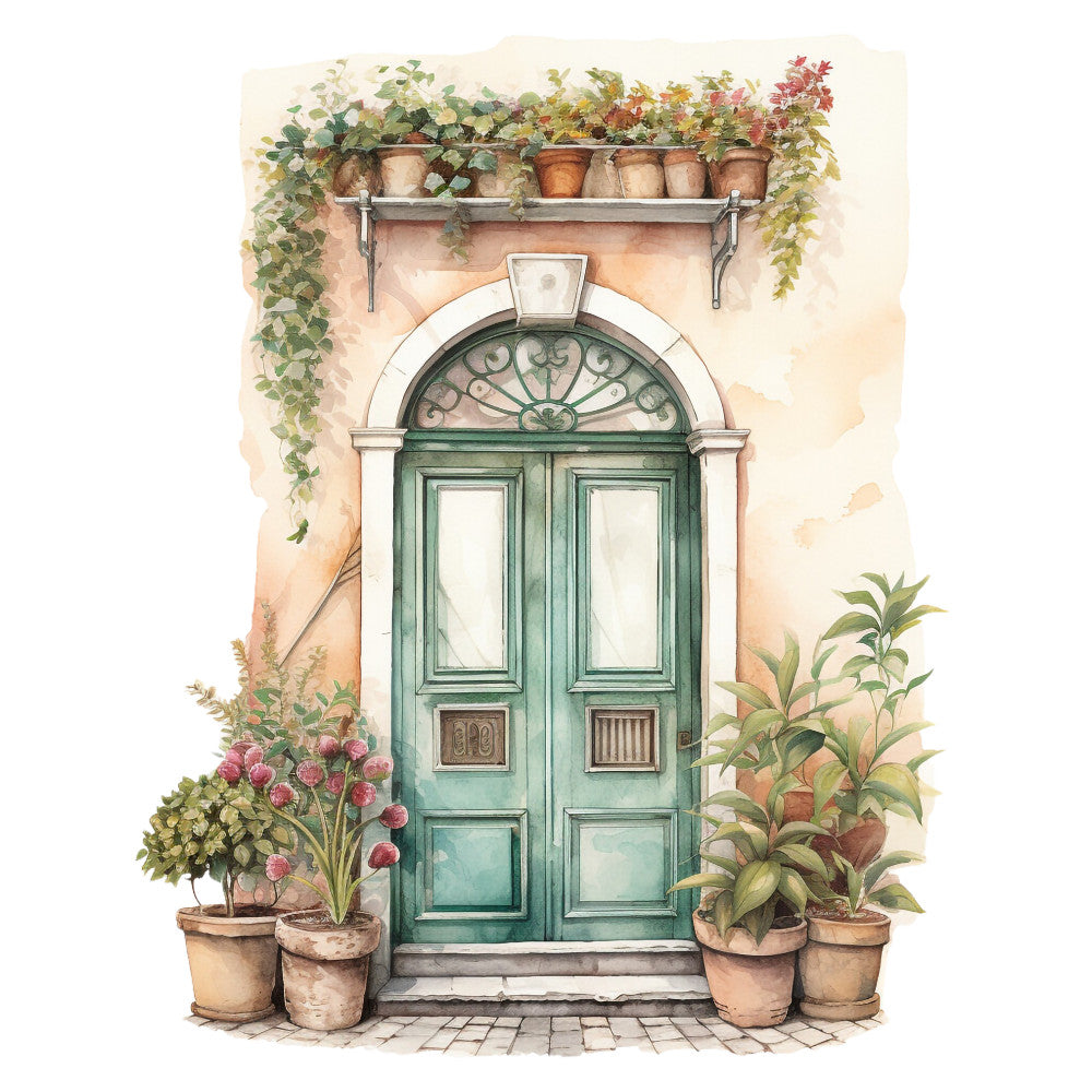 Welcome to Italy Fabric Panel 14