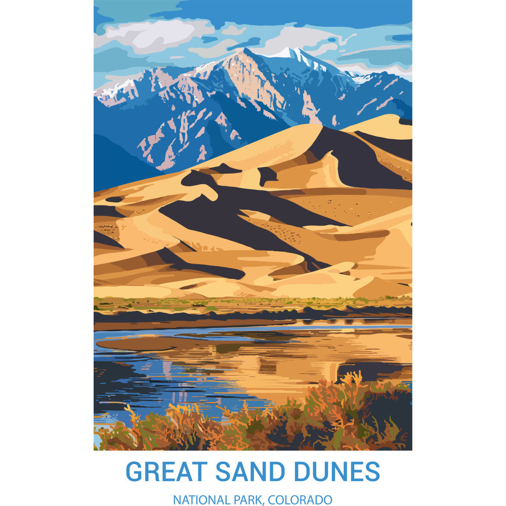 National Parks Posters Fabric Panel 49
