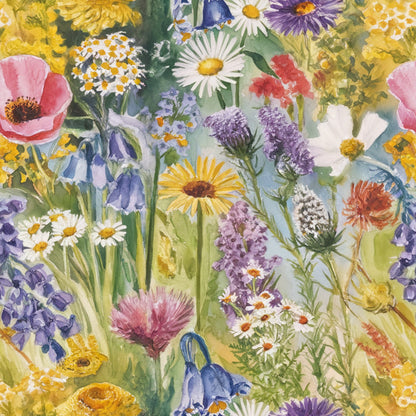 Wildflower Fantasy Pattern 9 Quilting Cotton Fabric