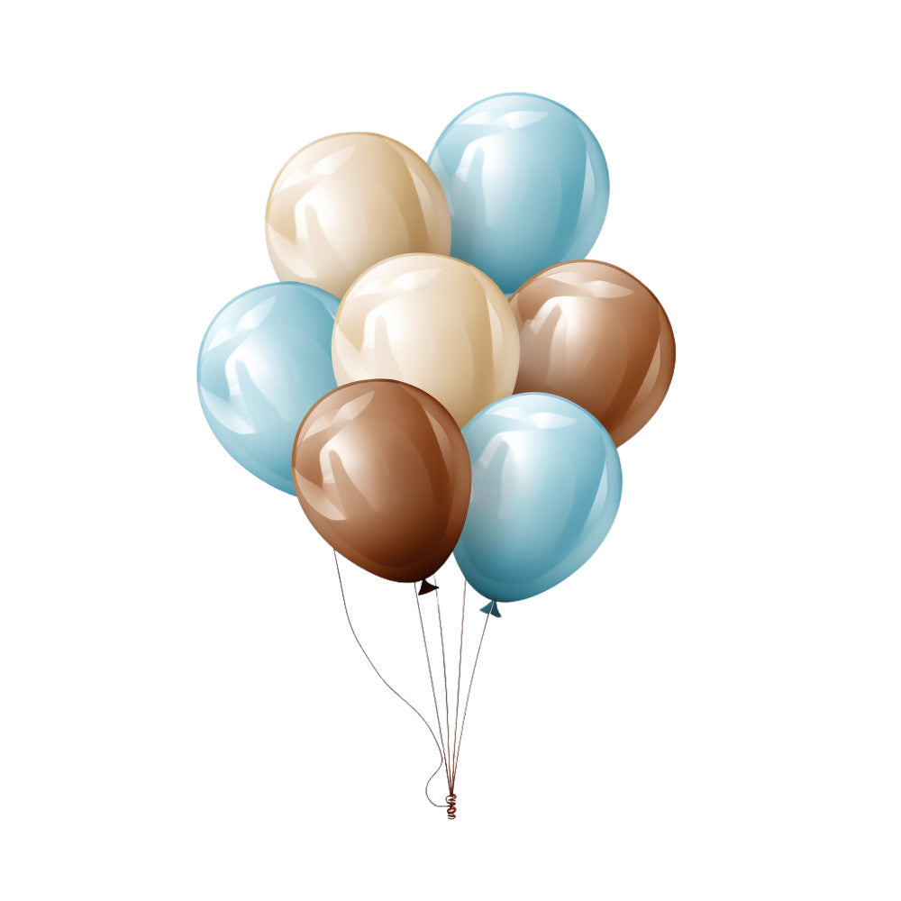 Party Balloons Fabric Panel 13