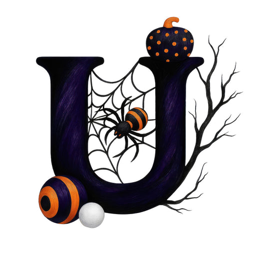 Halloween Alphabet Fabric Panel 29