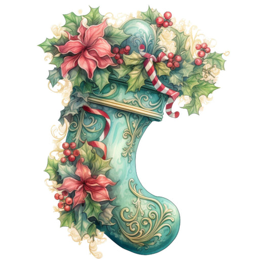 A Retro Christmas Fabric Panel 7