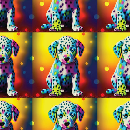 Colorful Animals and Plants Pattern 2 Quilting Cotton Fabric