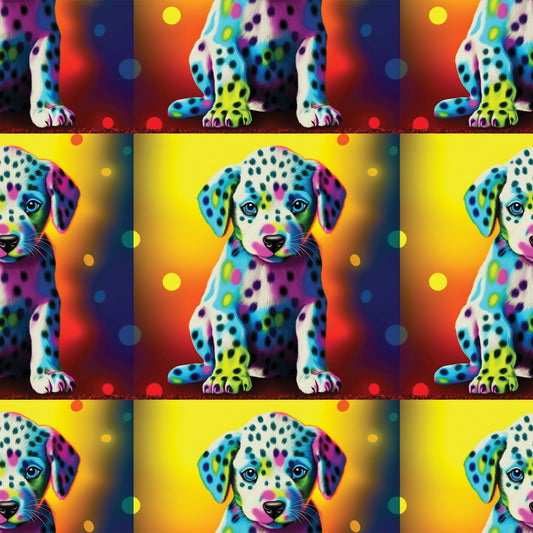 Colorful Animals and Plants Pattern 2 Quilting Cotton Fabric