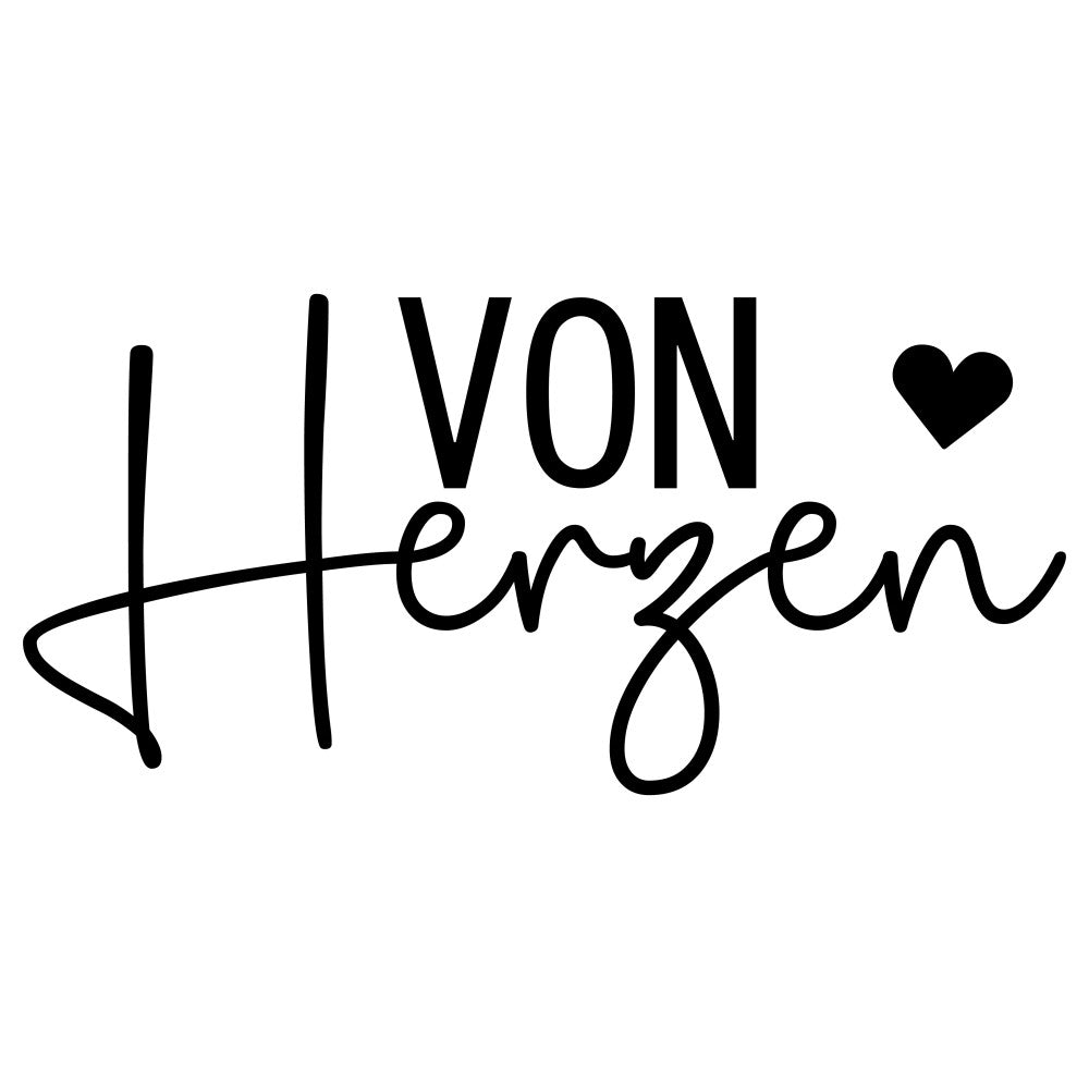black text, white background, cursive script, german phrase, heart symbol, fabric panel, quilting cotton, monochrome design, love theme, european text, crafting material, sewing project, minimalist style, romantic motif, clean layout, simple graphics, textile art, diy fabric, modern calligraphy
