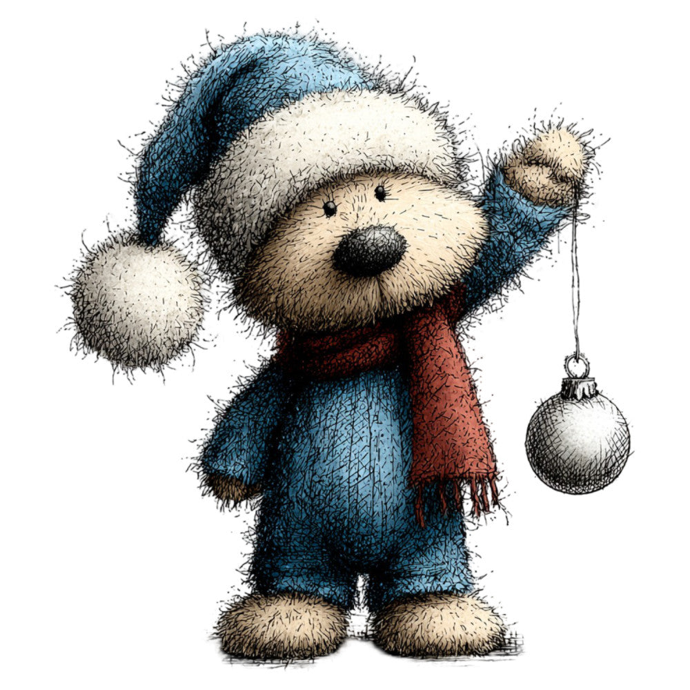 1st Whimsical Christmas Fabric Panel 63