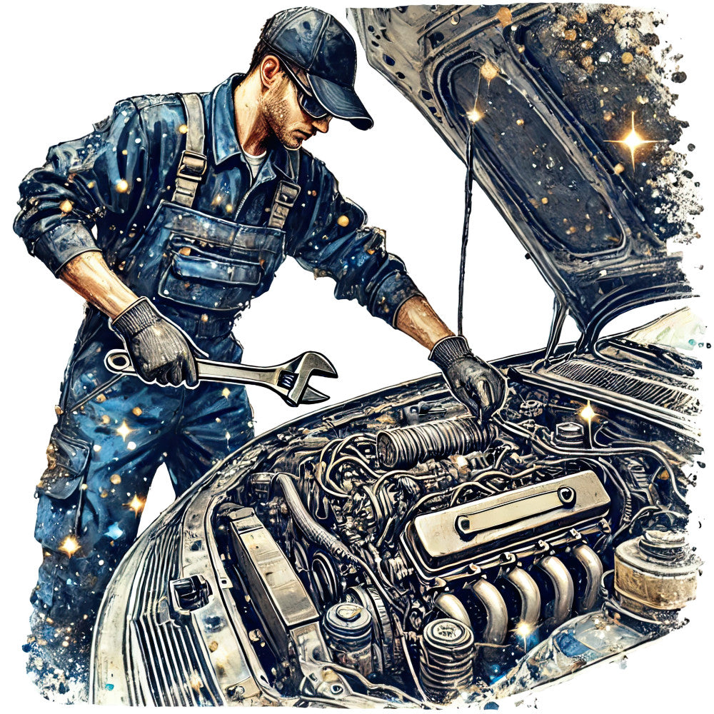 Mechanics Fabric Panel 15