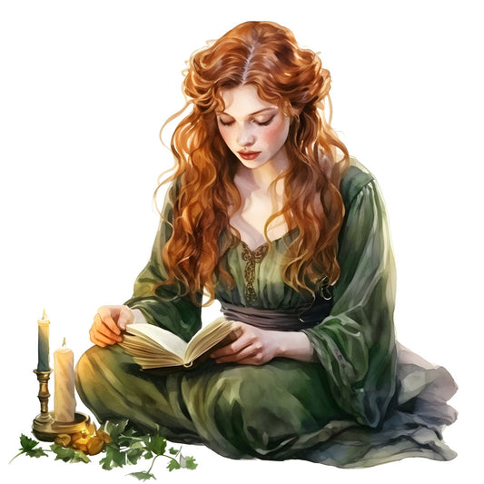 Celtic Symbols Fabric Panel 15