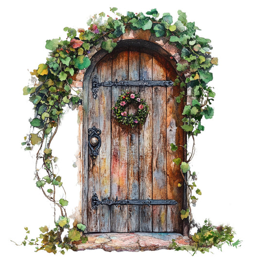 Gothic Cottage Fabric Panel 9