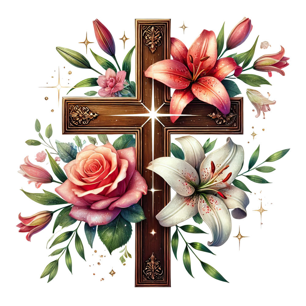 Various Crosses Fabric Panel 24