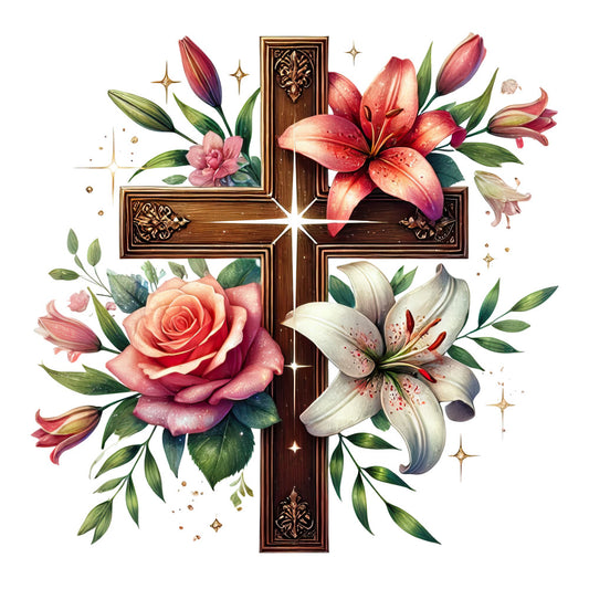 Various Crosses Fabric Panel 24