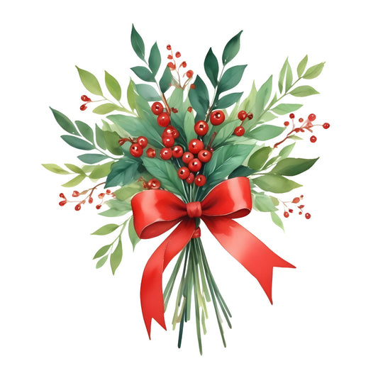 Christmas Element Fabric Panel 42