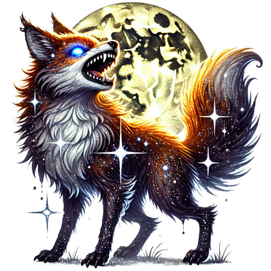 Halloween Wonder Animals Fabric Panel 59