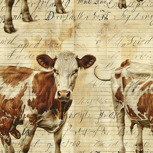 Farm Life Pattern 34 Quilting Cotton Fabric
